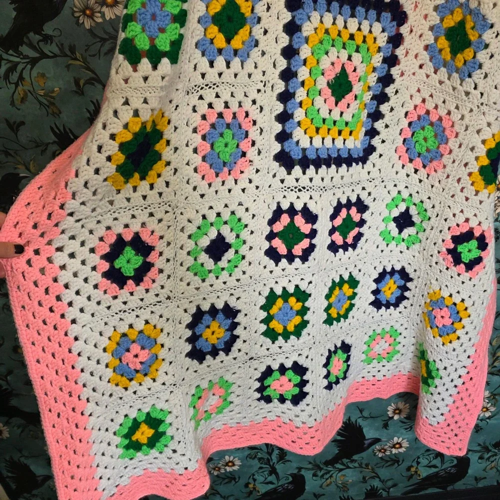 Handmade granny square